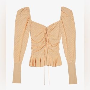 NWOT ULLA JOHNSON Leland Halter Keyhole top‎ sz L